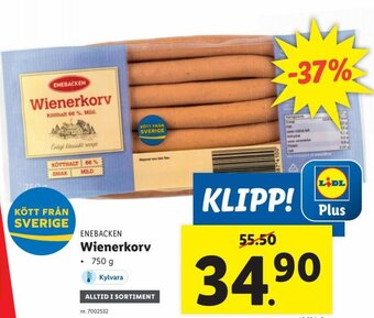 Lidl Enebacken Wienerkorv erbjuda