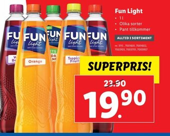 Lidl Fun Light erbjuda