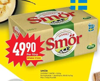 Willys Smör erbjuda