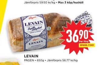 Willys Levain erbjuda