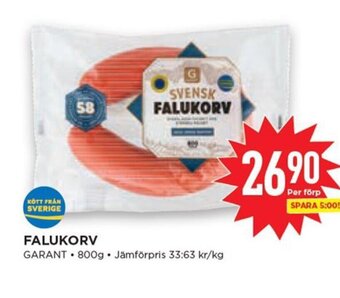 Willys Falukorv erbjuda