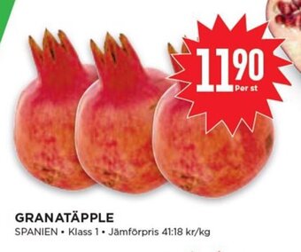 Willys Granatäpple erbjuda