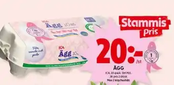 ICA Kvantum Ägg erbjuda