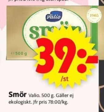 ICA Supermarket Smör erbjuda