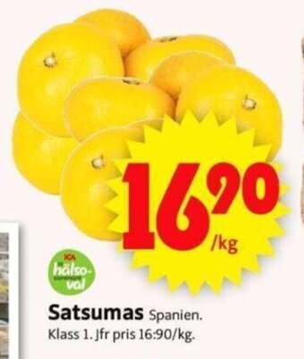 ICA Supermarket Satsumas erbjuda
