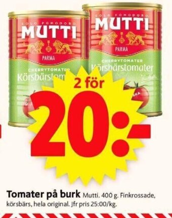 ICA Supermarket Tomater På Burk erbjuda