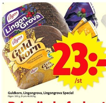 ICA Supermarket Guldkorn, Lingongrova, Lingongrova Special erbjuda
