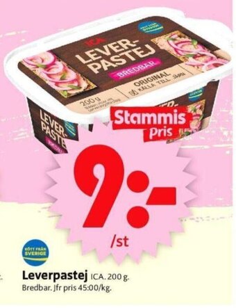 ICA Supermarket Leverpastej erbjuda