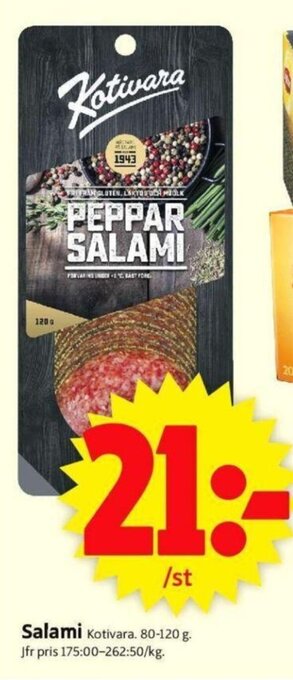 ICA Supermarket Salami erbjuda