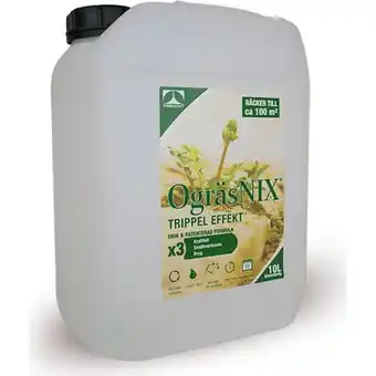 Ogräsättika ogräsnix trippel effekt 10l 100m2