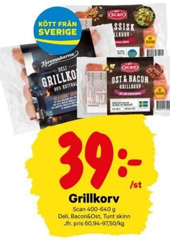 City Gross Grillkorv erbjuda
