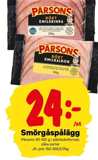 City Gross Smörgåspålägg erbjuda