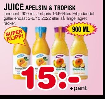 Nya Pulsen Juice erbjuda