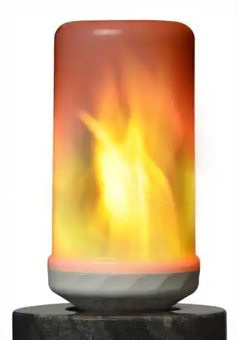 Rusta Flammande led-lampa erbjuda