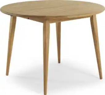 Norden matbord runt 105cm massiv ek oljad
