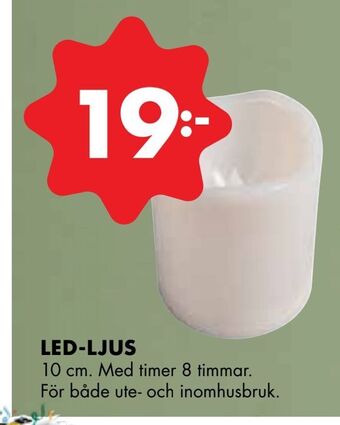 ÖoB Led-ljus erbjuda