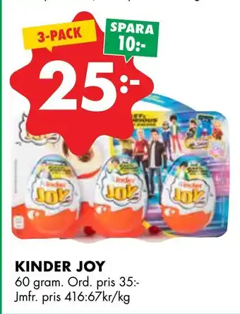 Kinder joy