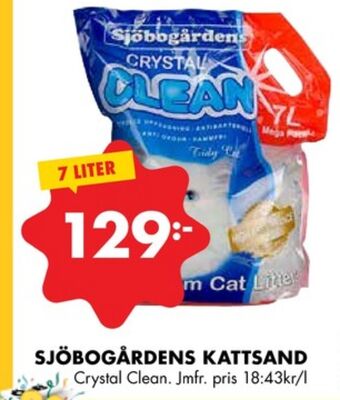 ÖoB Sjöbogården kattsand erbjuda