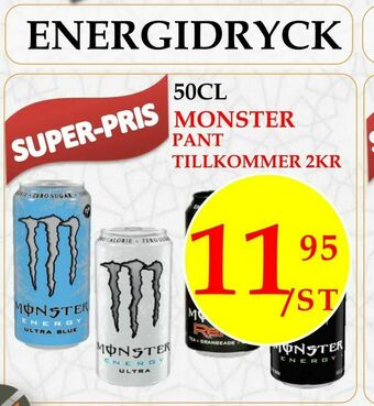 Matmixen Energidryck erbjuda