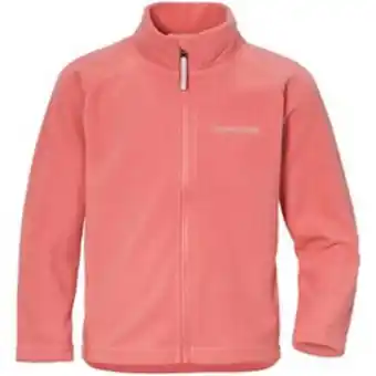 Lekmer Didriksons monte kids 8 fleecejacka peach rose erbjuda