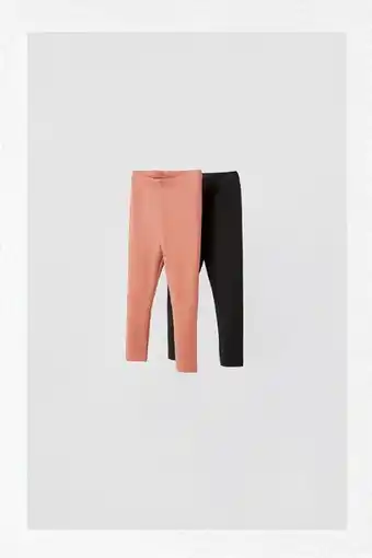 ZARA Pack of two premium leggings erbjuda