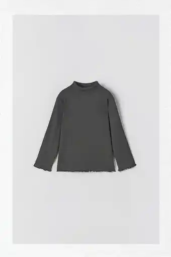 ZARA Ribbed turtleneck t-shirt erbjuda