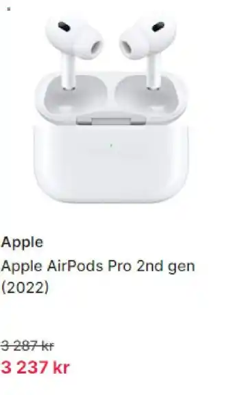 CDON Apple AirPods Pro 2nd Gen erbjuda