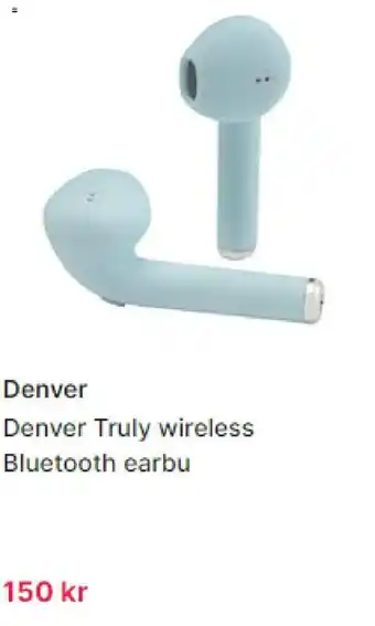 CDON Denver Truly Wireless Bluetooth Earbu erbjuda