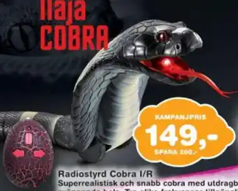 Radiostyrd Cobra I/R