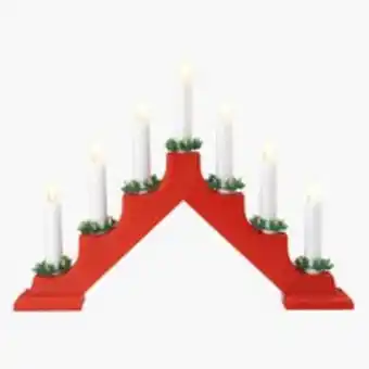 Ljusstake huginn b38xl5xh27cm m/7 led
