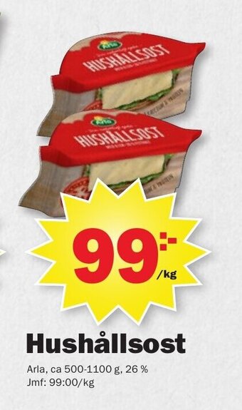 Pekås Hushållsost erbjuda