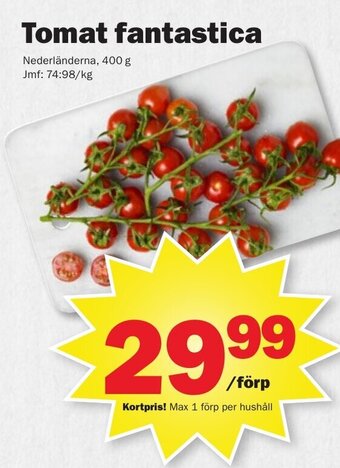 Pekås Tomat Fantastica erbjuda