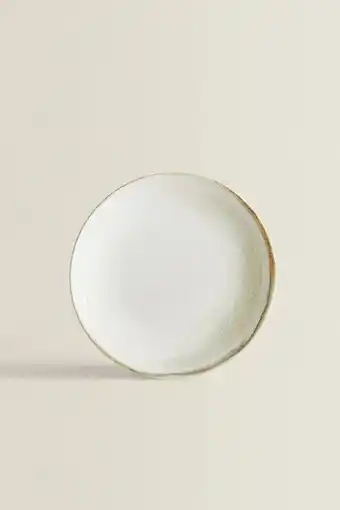 ZARA Stoneware dessert plate erbjuda