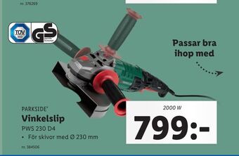 Lidl Vinkelslip erbjuda