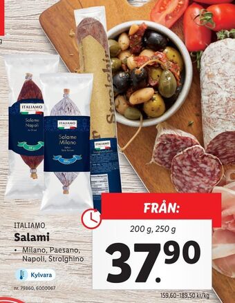 Lidl Salami erbjuda