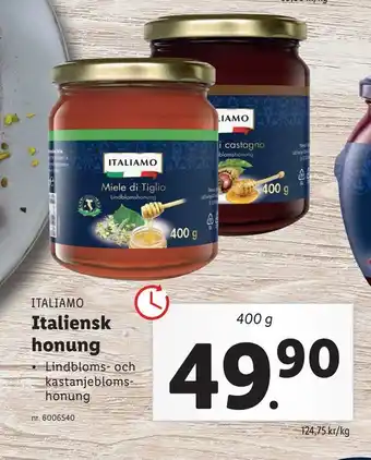 Lidl Italiensk honung erbjuda