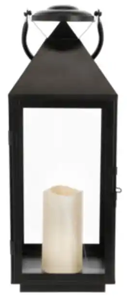 Clas Ohlson Ljuslykta utomhus, led-ljus med timer erbjuda