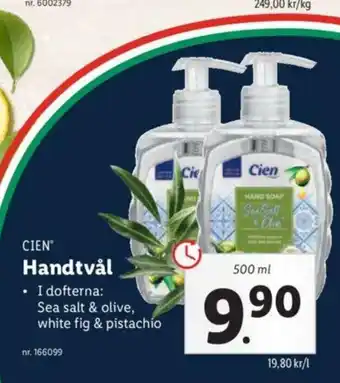 Lidl Cien Hantvål 500ml erbjuda