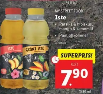 Lidl Iste 0,5L erbjuda