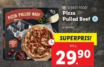 Lidl Pizza Pulled Beef 410g erbjuda