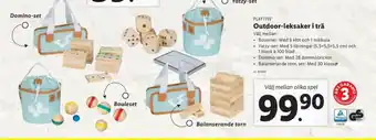 Playtive Outdoor leksaker i trä