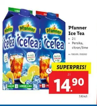 Pfanner Ice Tea 2L