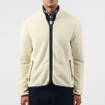 Ossi fleecejacka offwhite