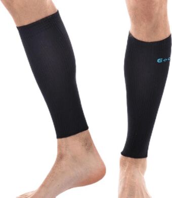 Sportamore Compression calf sleeve black erbjuda