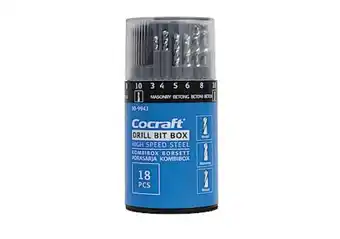 Clas Ohlson Borrar cocraft 18 delar erbjuda