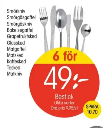 EKO Gastromax bestick erbjuda