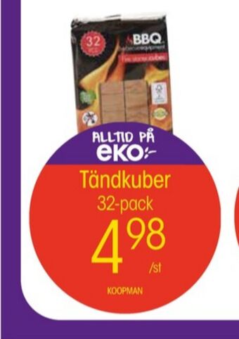 EKO Koopman braständare erbjuda
