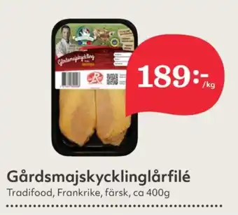 Hemköp Tradifood kycklinglårfile erbjuda
