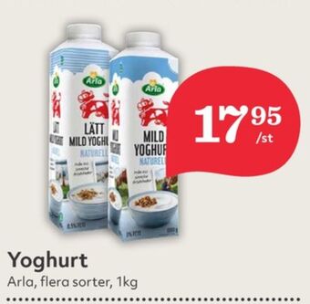 Hemköp Arla yoghurt erbjuda