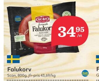 Hemköp Scan falukorv erbjuda